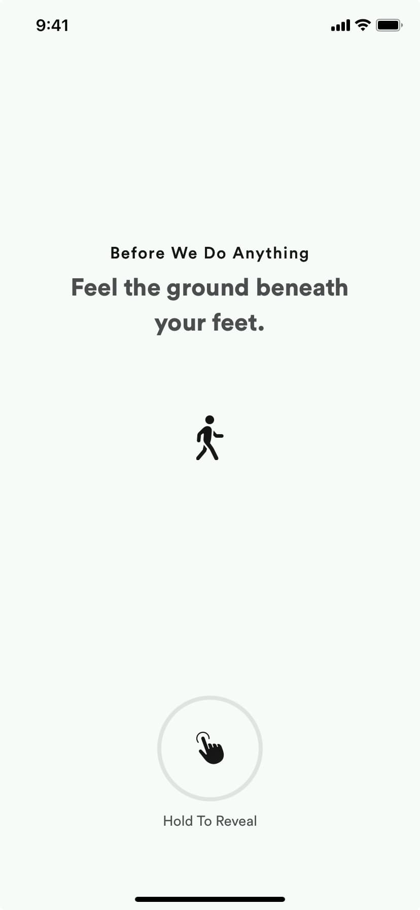 Do Something App Interface